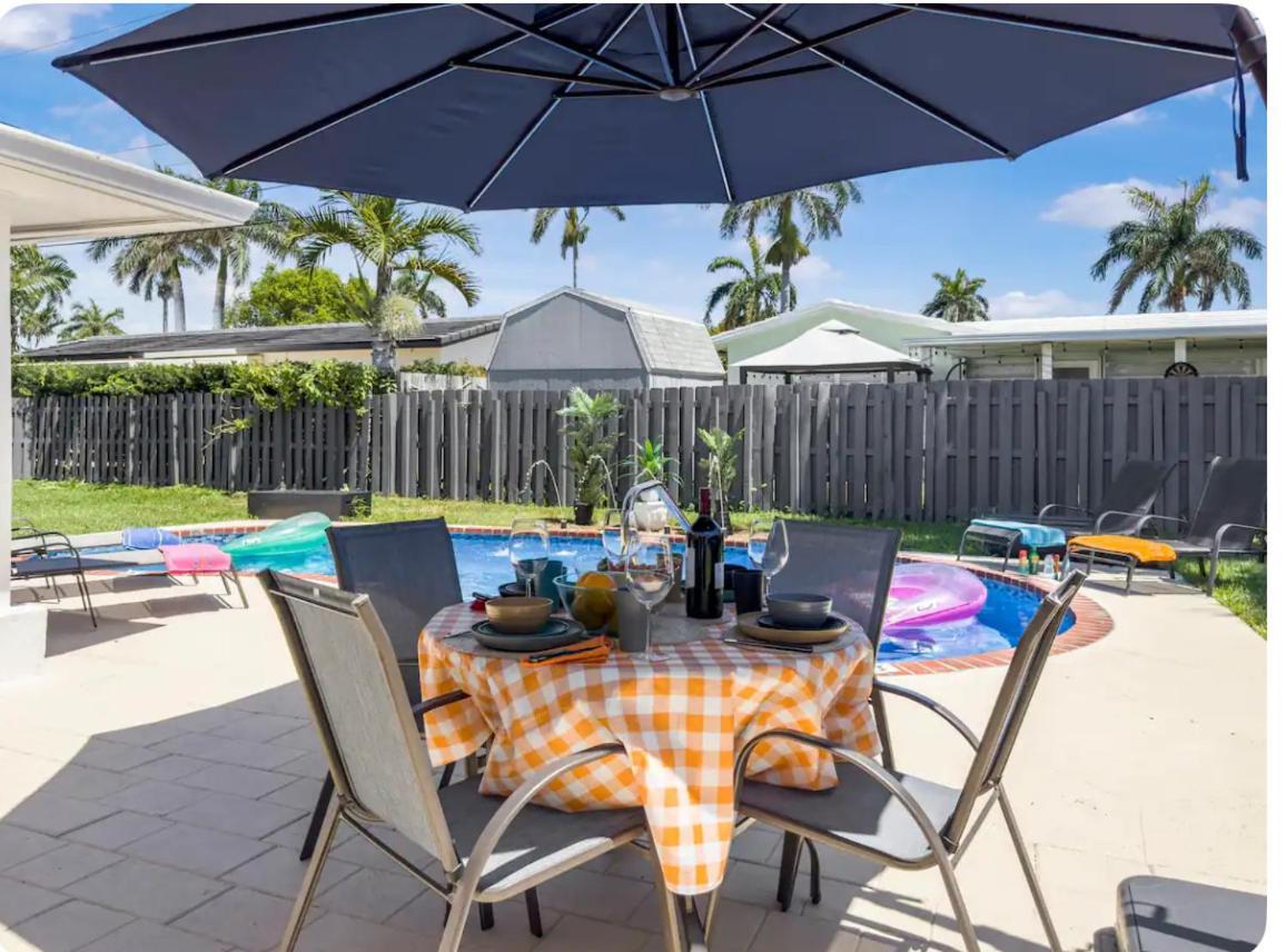 Amazing Home W Heated Pool 8 Mins To The Beach Lighthouse Point Eksteriør billede