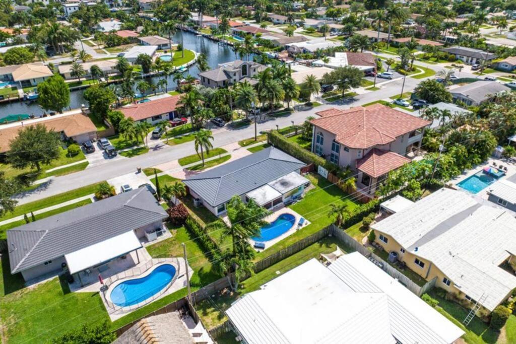 Amazing Home W Heated Pool 8 Mins To The Beach Lighthouse Point Eksteriør billede